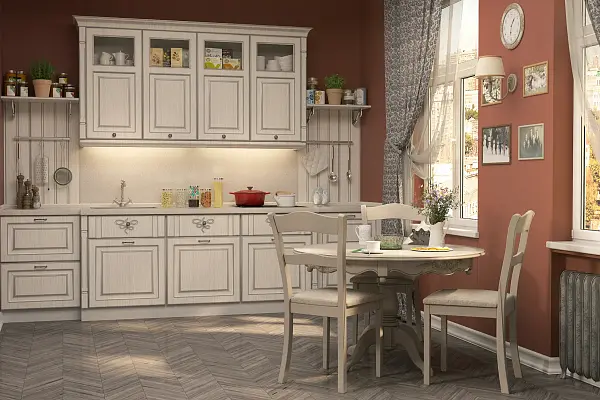 Кухня Катарина с патиной 002